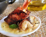 Foto del paso 6 de la receta: Gambas envueltas sobre dip de Mango