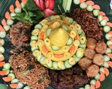 Foto langkah ke 12 dari resep Nasi kuning Tumpeng.