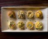 Foto del paso 5 de la receta: Muffins de huevo rellenos