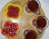 A picture of step 16 of Pomegranate tea.