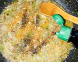 A picture of step 8 of Grounded beef rice.