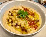 Libanoni házi hummusz recept fázis 3 fotója