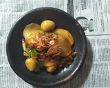 Foto langkah ke 4 dari resep Kentang puyuh saos tiram.