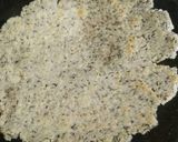 A picture of step 3 of Arbi de Kuttu wale prathe Katha mitha petha SWAK de Chawla Di kh.