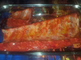 Costillas adobadas al horno con salsa de kétchup y miel
