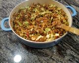 A picture of step 3 of Chicken veggie pie.