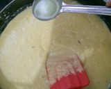 A picture of step 5 of Kesar Pista Kaju katli.