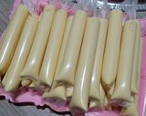 Foto langkah ke 5 dari resep Es Lilin Yogurt Rasa Mangga.