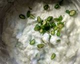A picture of step 3 of Curd cucumber Raita.