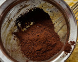 Foto del passaggio 5 della ricetta Torta quattro quarti con pere al vino rosso e cacao