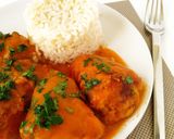 Foto del paso 11 de la receta: Pimientos del piquillo rellenos de carne y queso con salsa española