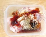 A picture of step 1 of Char Siu Pork Belly.