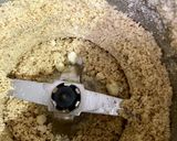 A picture of step 4 of Makhana ladoo.