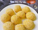 Hình bước làm 6 của món Bánh bí đỏ bọc phô mai chiên giòn