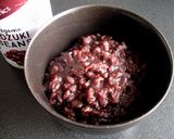A picture of step 4 of 'Tsubu-an' (Sweet 'Azuki' Paste).