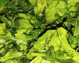 A picture of step 6 of Dal palak.