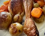 Une image de l'étape 3 de Poulet romarin.