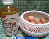 Foto langkah ke 1 dari resep Keju Omelet aka Telor Dadar Keju#Keto.