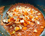 A picture of step 3 of Orange Peel pickle.