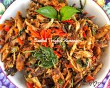 Foto langkah ke 4 dari resep Sambel Tongkol Kemangi.