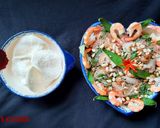 Hình bước làm 3 của món Gỏi bưởi tôm thịt