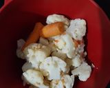 A picture of step 1 of Vegetable Handi.