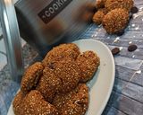 Foto del paso 7 de la receta: Galletas crujientes de quinoa y avena con chocolate 🍪