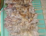 Foto langkah ke 8 dari resep Sate seafood bakar.