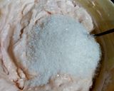 A picture of step 2 of Peach yoghurt.