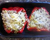 Foto del paso 5 de la receta: Morrón relleno súper rápido 🌶️🏃🏻‍♀️