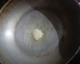 A picture of step 1 of Karachi halwa for fast.