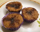 Foto del paso 5 de la receta: Muffins integrales de manzana miel y canela saludables. Sin huevo