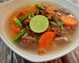 Foto langkah ke 4 dari resep Sop Janda Galak.