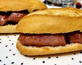 Foto del paso 5 de la receta: Mini sándwiches de salchichas con mermelada de tomate