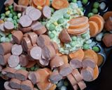 Curry-s zöldséges virslis tarhonya zabkrémmel /egytálétel/🥕🌽🫛🥦🥘🥘🥘 recept fázis 1 fotója