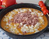 Foto del paso 4 de la receta Porra de aguacate -salmorejo sin pan-