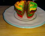 A picture of step 21 of 3 colour Cupcakes.