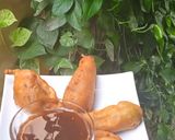 A picture of step 6 of Stuffed Chilli Pakoras.