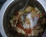 A picture of step 2 of Khichdi.