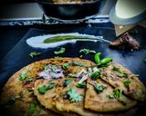 A picture of step 6 of Punjabi Aloo De Paranthe.