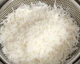 A picture of step 2 of Paneer Corn Fried Rice.