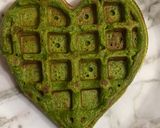 Foto del paso 2 de la receta: Waffles de espinaca 💚🍓