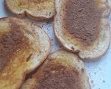 Foto langkah ke 2 dari resep Roti Bakar Keju Milo.