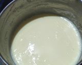 A picture of step 2 of Vanilla custard Icecream.