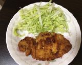 Hình bước làm 4 của món Thịt lợn chiên xù tonkatsu