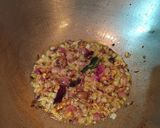 A picture of step 2 of Matar Mushroom.