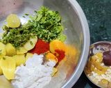 A picture of step 2 of Potato patties.
