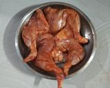 A picture of step 2 of Chicken Tandoori.