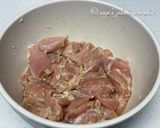 A picture of step 1 of Chicken Malai kebab.