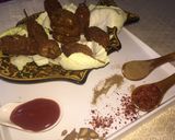 A picture of step 4 of Soya Sekh Kabab.